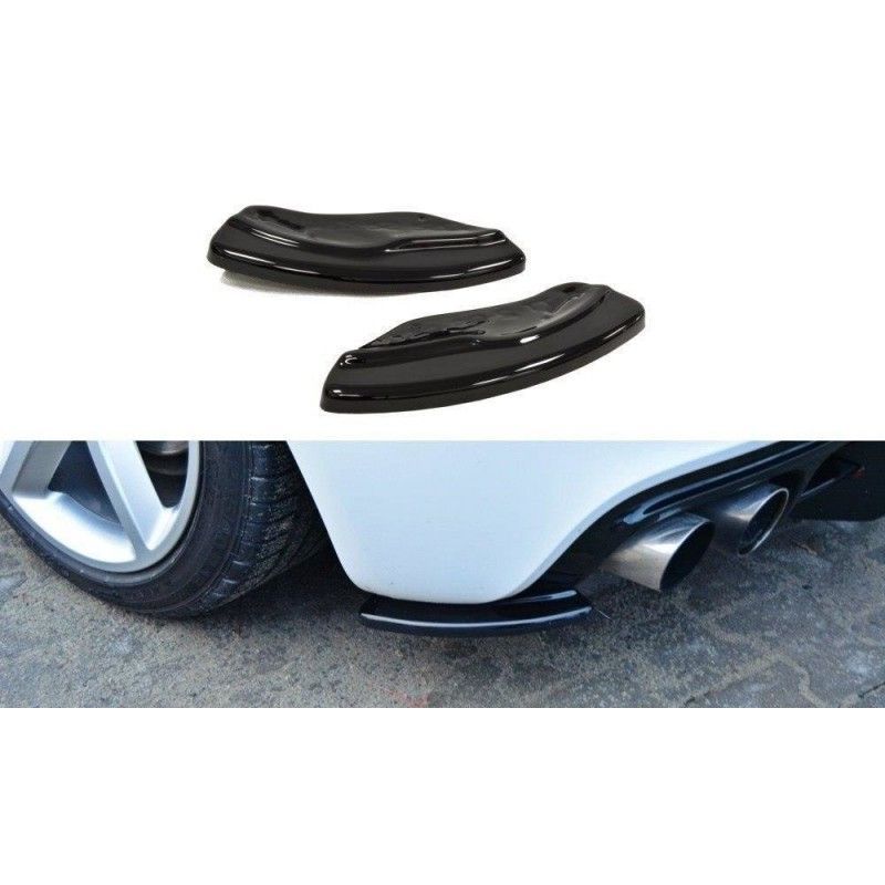 Maxton Rear Side Splitters Audi TT S 8J Gloss Black, TT 8J Maxton Rear Side Splitters Audi TT S 8J Gloss Black, TT 8J