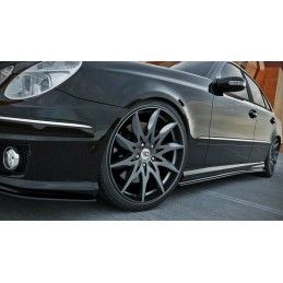 Maxton RAJOUT DU BAS DE CAISSE MERCEDES E-CLASS W211 AMG Gloss Black, ME-E-211-AMG-SD1G Tuning.fr