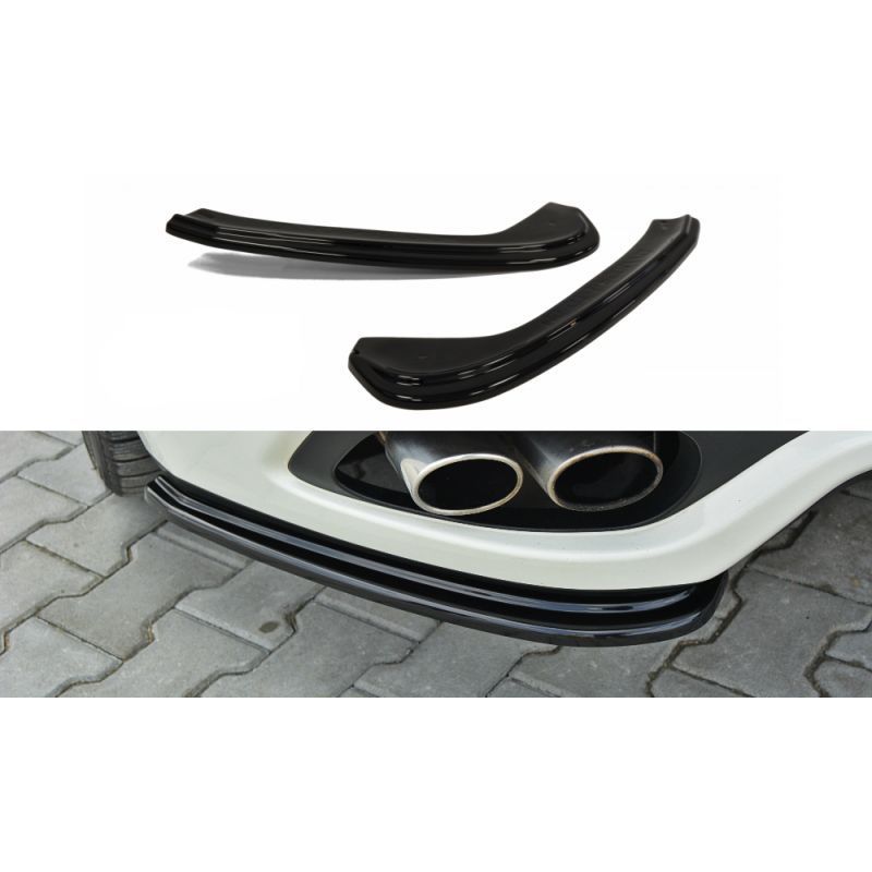 Maxton REAR SIDE SPLITTERS MASERATI GRANTURISMO 2007-2011 Gloss Black, Maserati Maxton REAR SIDE SPLITTERS MASERATI GRANTURISMO 2007-2011 Gloss Black, Maserati