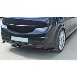Maxton REAR SIDE SPLITTERS OPEL ASTRA H (FOR OPC / VXR) Gloss Black, Astra H