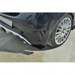 Maxton REAR SIDE SPLITTERS OPEL CORSA D OPC / VXR Gloss Black, Corsa D