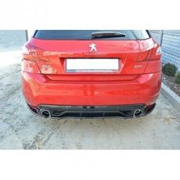Maxton REAR SIDE SPLITTERS PEUGEOT 308 II GTI Gloss Black, 308