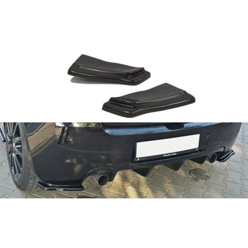 Maxton REAR SIDE SPLITTERS RENAULT CLIO III RS Gloss Black, Clio III Maxton REAR SIDE SPLITTERS RENAULT CLIO III RS Gloss Black, Clio III