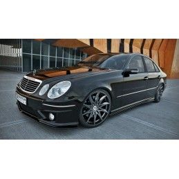 Maxton RAJOUT DU BAS DE CAISSE MERCEDES E-CLASS W211 AMG Gloss Black, ME-E-211-AMG-SD1G Tuning.fr