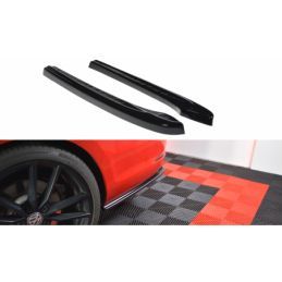 Maxton REAR SIDE SPLITTERS V.1 VW GOLF 7 R VARIANT FACELIFT Gloss Black, Golf 7