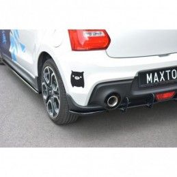 Maxton REAR SIDE SPLITTERS SUZUKI SWIFT 6 SPORT Gloss Black, Suzuki