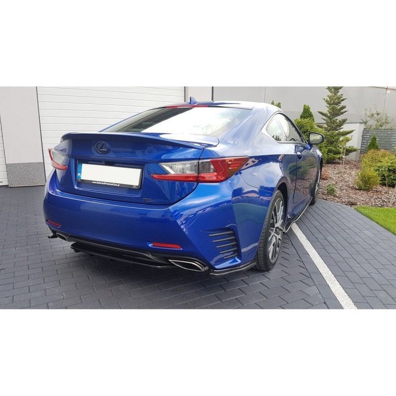 Maxton REAR SIDE SPLITTERS Lexus Rc Gloss Black, Lexus Maxton REAR SIDE SPLITTERS Lexus Rc Gloss Black, Lexus